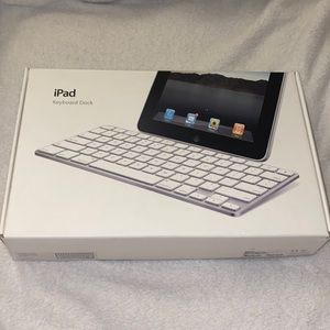 iPad keyboard dock
